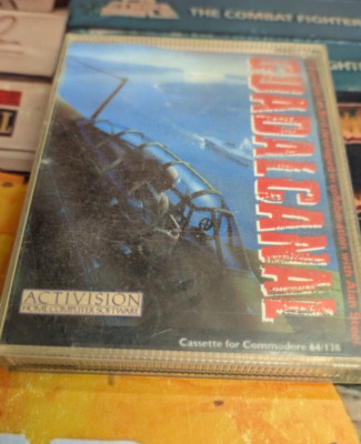 Guadalcanal (Activision 86) Commodore 64 (Box, Tape) works 8-bit classic