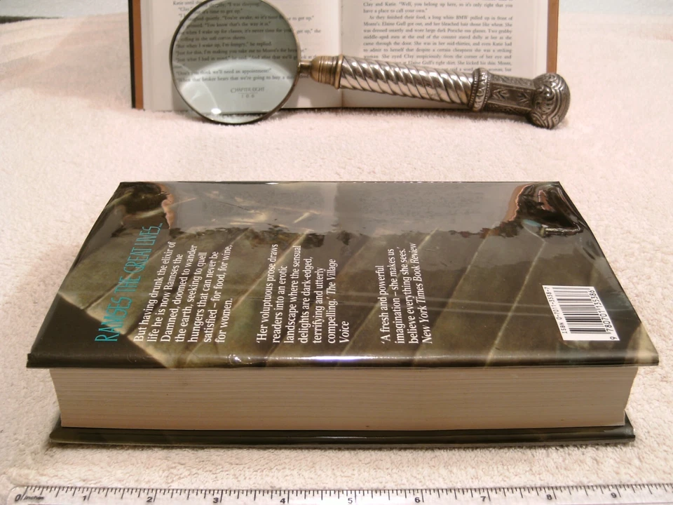 Anne Rice *THE MUMMY or RAMSES THE DAMNED* UK HC/DJ 1st Edition - 1st Printing - Image 3 of 4