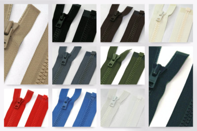 YKK Vislon Open End Chunky Extra Strong Reißverschlüsse - je (VISLON-M)