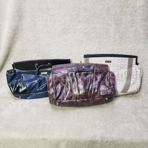 Lot of 3 Miche Purse Shells Blue White Brown Janelle Melody Anabell