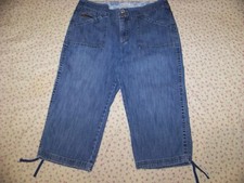 Women's Lee Denim Capri Jeans - 14M - Just Below the Waist
