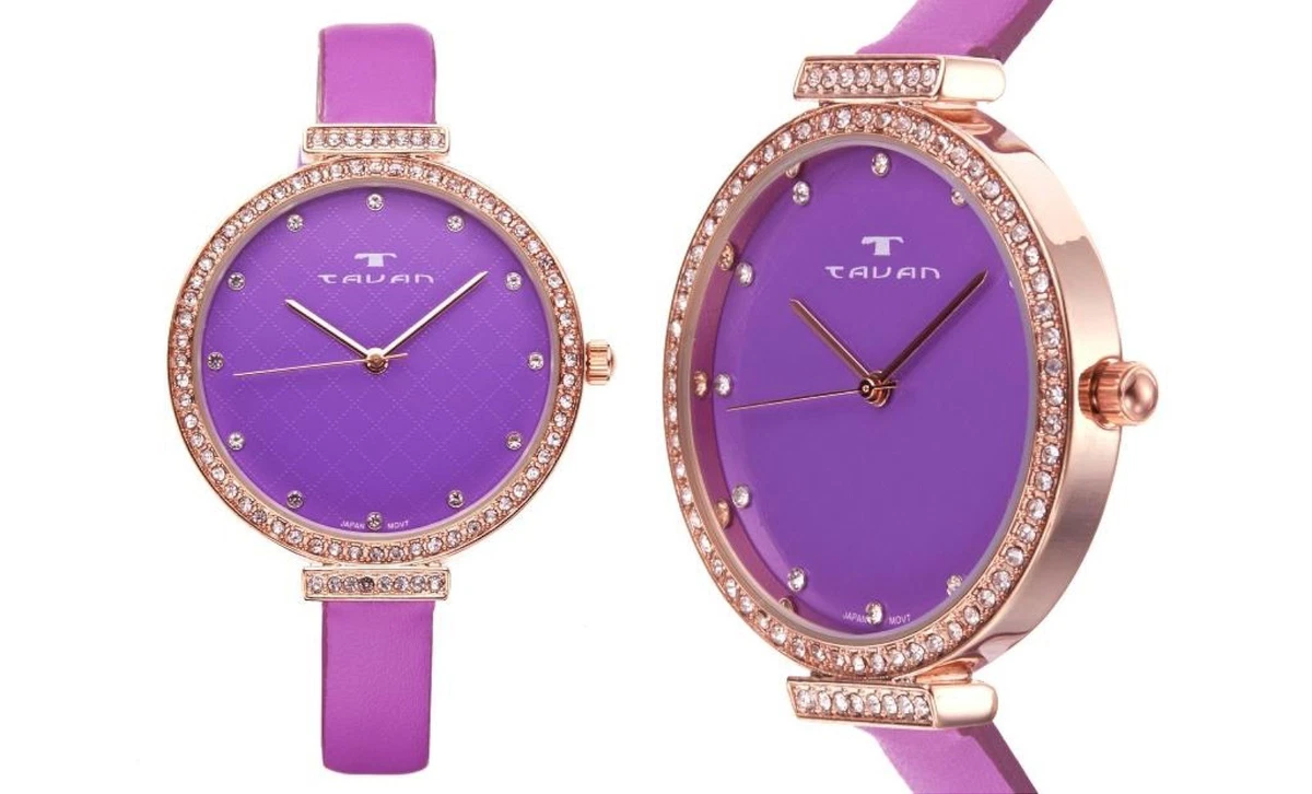 Timeless Luxury:‎ Tavan Ladies Watch Buy TAVAN Made with Finest CZ Japanese Movement MOP Dial  main image 2