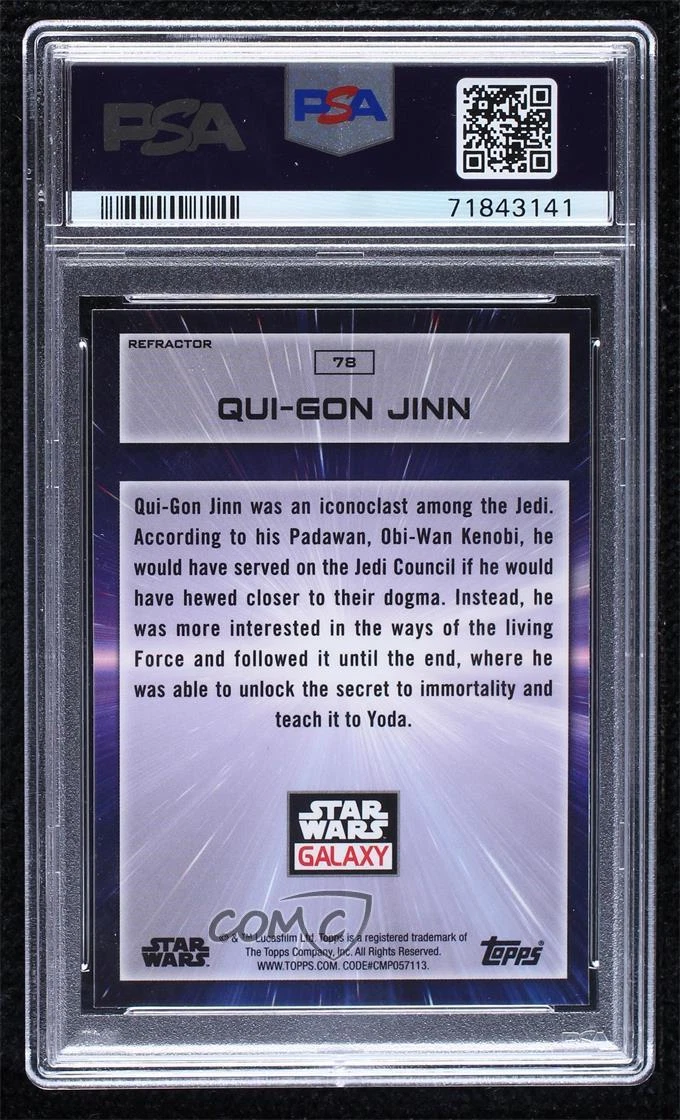 Qui-Gon Jinn (G) Card - Star Wars Trading Card Game