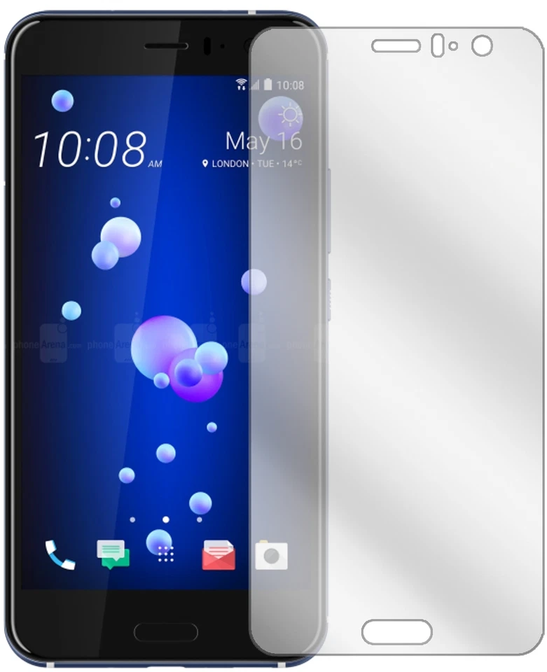 2+2x Screen Protector for HTC U11 Protection Crystal Clear dipos - Image 2 of 4