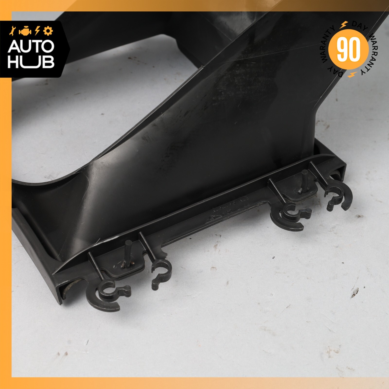03-07 Bentley Continental GT GTC 6.0L Right Side Intercooler Air Duct Shroud OEM