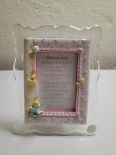 Music Box Picture Frame Twinkle Twinkle Little Star Sentiments 9x7 Photo