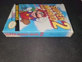 Super Mario Bros. 2 Authentic Nintendo NES EXMT condition COMPLETE n box!