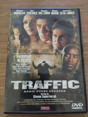 Traffic Michael Douglas Benicio del Toro Soderbergh DVD Español Ingles Region 2