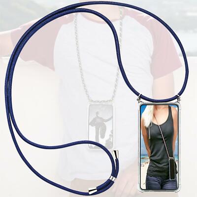 Schutzhülle Für Samsung Galaxy S9 Kordel Band Handy Kette Slim Case Tasche Hülle