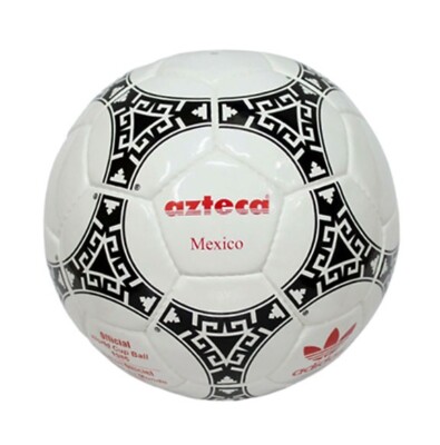 Adidas Azteca Mexico Official Match Ball Red Stamps FIFA World Cup 1986 Ball 5
