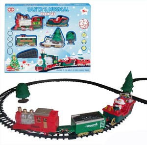 santa's musical train set