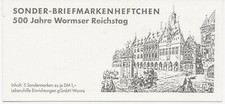 BUNDESREPUBLIK 1995, 500. Jahrestag der Einberufung des Wormser Reichstag – SOND