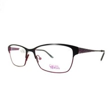 Chelsea Morgan CM5005 bk/pk Eyeglasses Frames Black Pink 52-16-135 mm