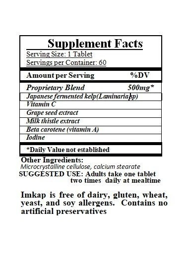 REPARACIÓN DE LIMPIEZA DE DESINTOXICACIÓN DE COLESTEROL Y HÍGADO, VITAMINA C DE CARDO MARIANO, ALGAS MARINAS Foto 3 de 4