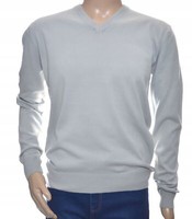 Herren Pullover Aus Kaschmir Und Merinowolle Spitze Kaschmirpullover M Grau 213