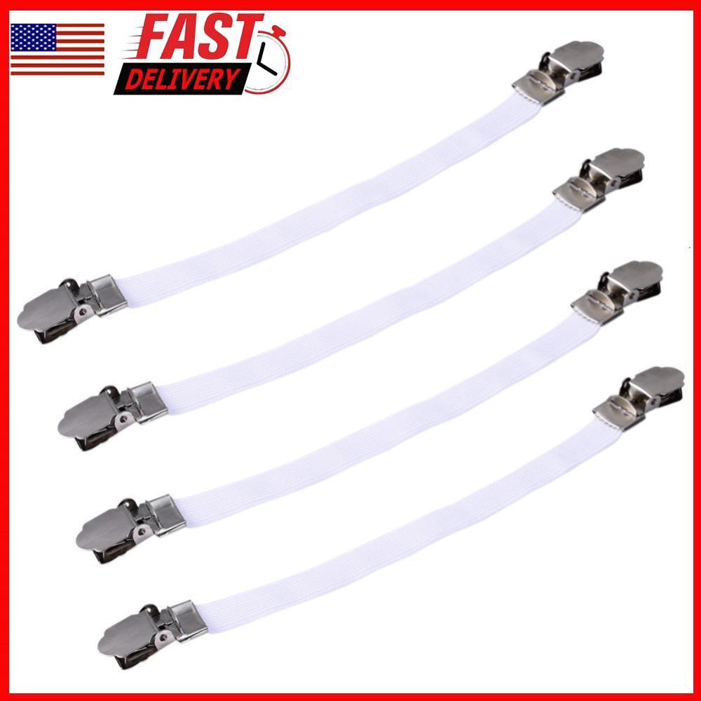 4pcs Ironing Board Cover Buckle Buffer Bed Sheet Tensioner Furniture Accessories-image