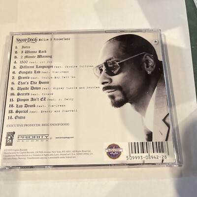 Malice N Wonderland [PA] by Snoop Dogg (CD, Dec-2009, Capitol) | eBay