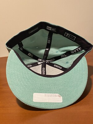 Brand New The Hundreds 7 3/8 New Era 59Fifty Fitted Hat Mint Green