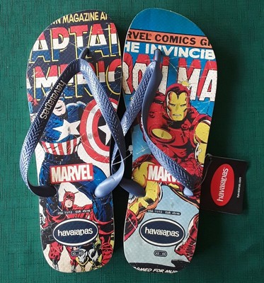 havaianas marvel flip flops