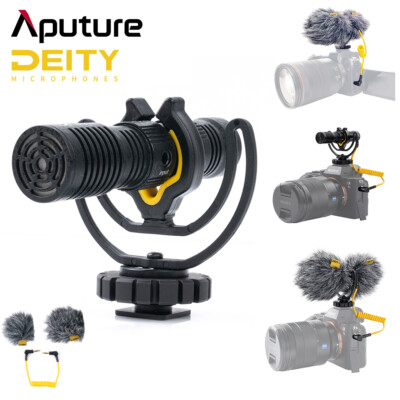 New Deity V-Mic D4 Duo Dual Capsule Cardiod Microphone Video Mic for DSLR Camera