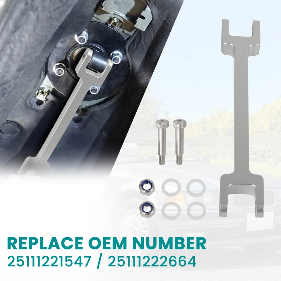 Varilla selectora de doble cizallamiento para BMW E36 325i/325is DSSR 25111221547,25111222664 EE. UU. Foto 2 de 4