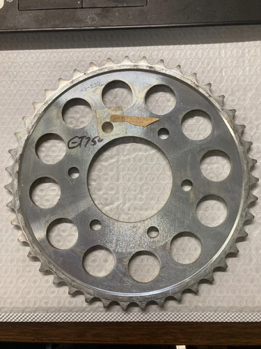 SPROCKET, REAR | K,L,B; NT:43 OPT STDM,A; NT:43 OPT STD