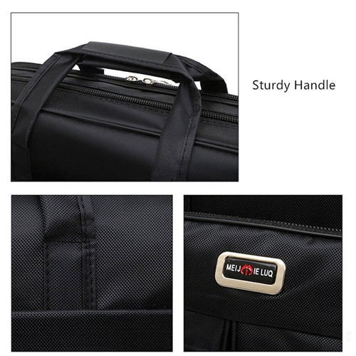 15/17/18 zoll Laptop Tasche Umhängetasche Business Aktentasche Schultertasche DE - Bild 9 von 27