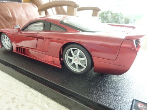 HOT WHEELS 2000 Saleen S7 Road Car Red Metallic/Black Interior 1:18 Scale - Picture 11 of 15