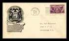 DR JIM STAMPS US COVER MICHIGAN CENTENNIAL FDC SCOTT 775 ANDERSON CACHET