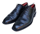 Allen Edmonds Evanston 9009 Black Leather Cap Toe Oxford Dress Shoe SZ 10.5D — photo 2