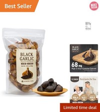 17.63oz Aomori Farm Whole Black Garlic - Nutrient-Rich Fermented Superfood