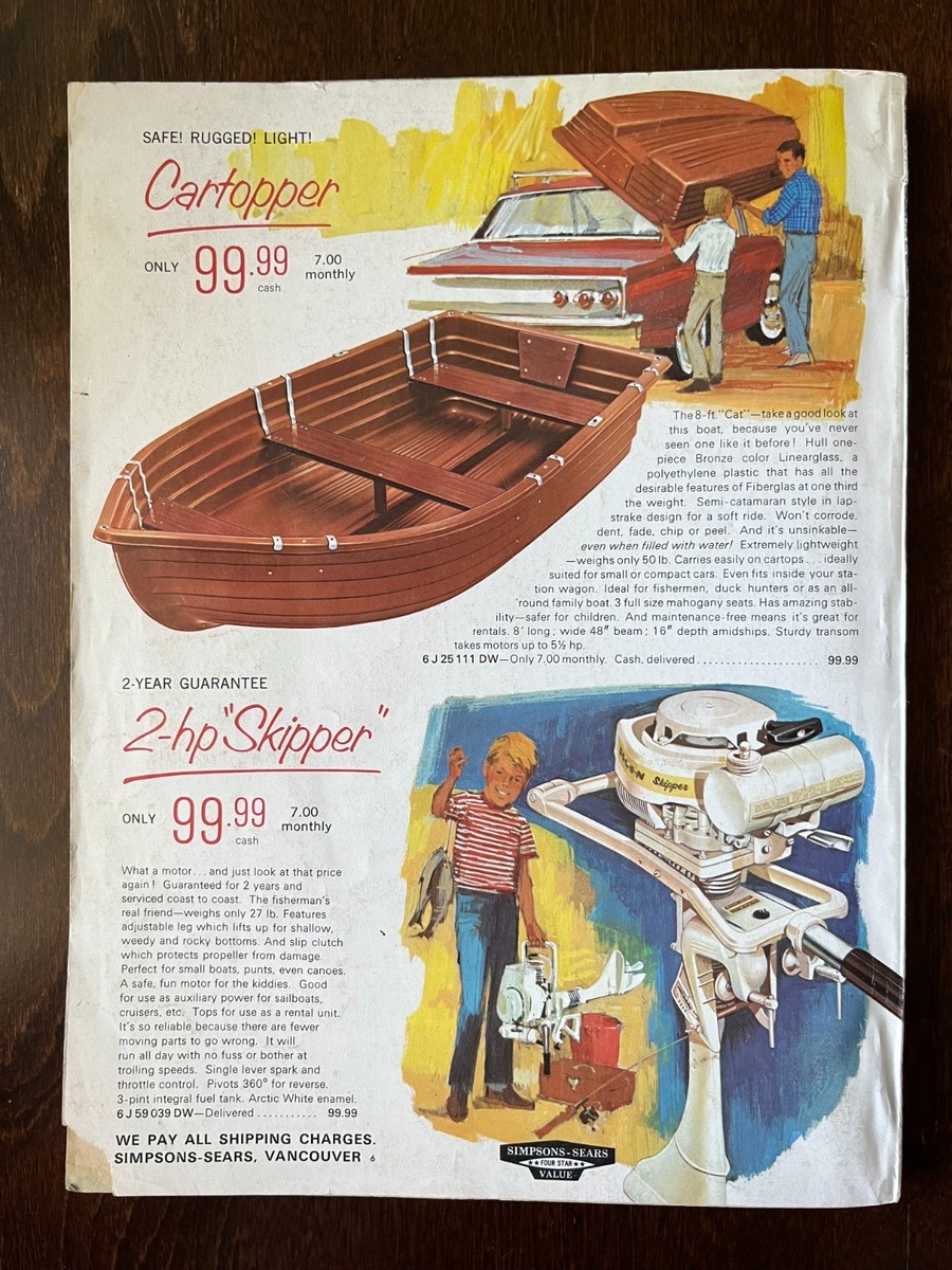 1965 Simpsons Sears Summer Sale Catalogue Canada - Rare! | eBay
