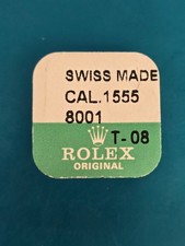 New Sealed Rolex 1555 Wristwatch Center Wheel w/ Cannon Pinion 8001 - Watchmaker