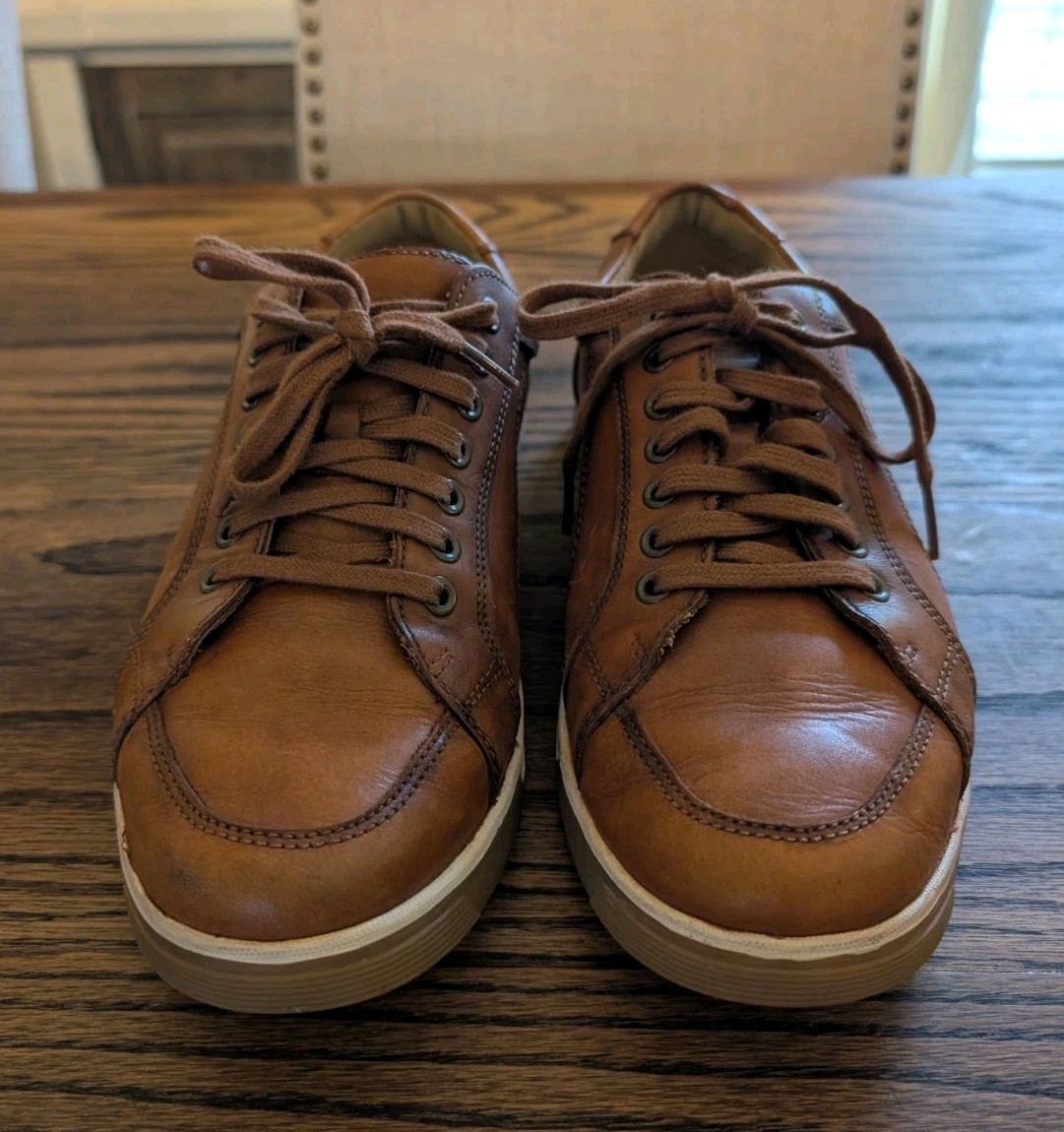 Cole Haan Men's Size 8M Brown Leather Dress Shoes, Lace-Up  C21800