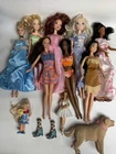 Vintage Barbie Lot Of 8 With Assorted Accessories And Clothes