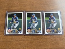 Lot of 3 Topps 2023 Bobby Witt Jr Trophy Cards Kansas City Royals Team USA