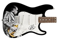 Joe Bonamassa Signed Autographed 1/1 Custom Graphics Photo Guitar