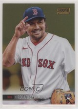 2021 Topps Stadium Club Chrome Gold Refractor 32/50 Hirokazu Sawamura #341 0ij1