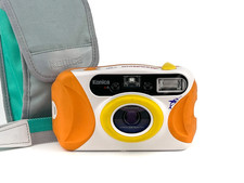 Konica Mermaid Film Camera Compact 90s Waterpoof Big Mini [Excellent] U.K Seller