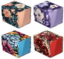 Ultimate Guard Sidewinder 100+ Floral Places III Set of 4 Deck Cases NEW!^