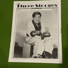 Shemp Howard On Cover Three Stooges 16 Page Journal Issue 76 Winter 1995
