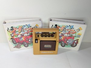 Lecteur de cassettes portable Fisher Price #826 vintage 1980