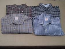 4 PIECE LOT Brooks Brothers Long Sleeve Button Down Shirts SZ 2XL XXL Original