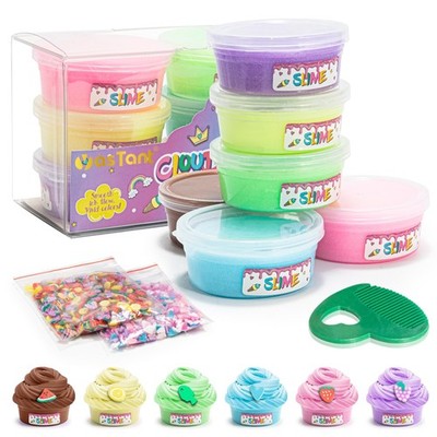 Slime Kit for Girls and Boys, Safe and Fluffy Slime for Kids, Stress Relief K...