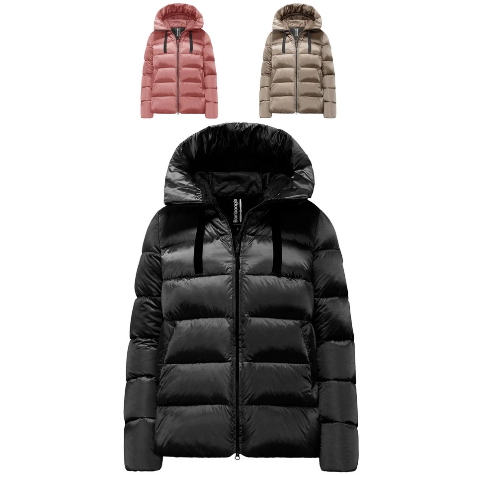 Bomboogie ROME Doudoune Femme Veste D'Hiver Veste Matelassée Anorak - Photo 1/1