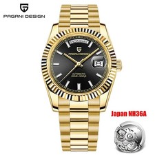 PAGANI DESIGN PD-1783 DD40 NH36 Automatic Mechanical Men's Watch AR Sapphire