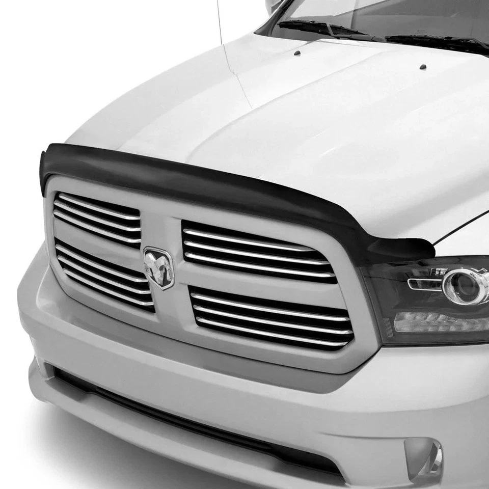 For Ford E-450 Super Duty 2008-2021 AVS Bugflector II Dark Smoke Hood Shield Foto 2 de 4
