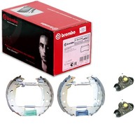 Brembo Bremsbacken Vormontiert Hinterachse Passend FÜR Fiat Marea Multipla