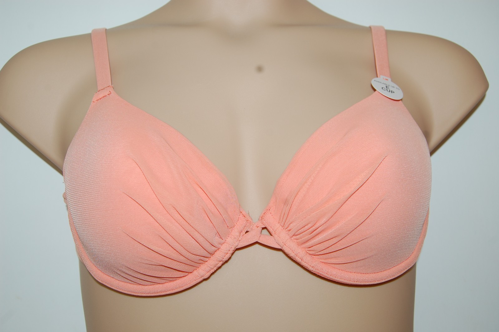 M&S Plunge Underwired T Shirt Bra Orange Fizz Size UK 34C EUR 75C BNWT