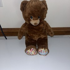 Build-A-Bear Happy Birthday Bear Plush Brown NEW W/ TAGS